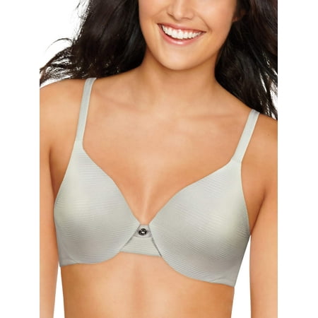 

Hanes Ultimate® ComfortBlend® T-Shirt Underwire Bra Stripe Sterling Grey 34DD Women s