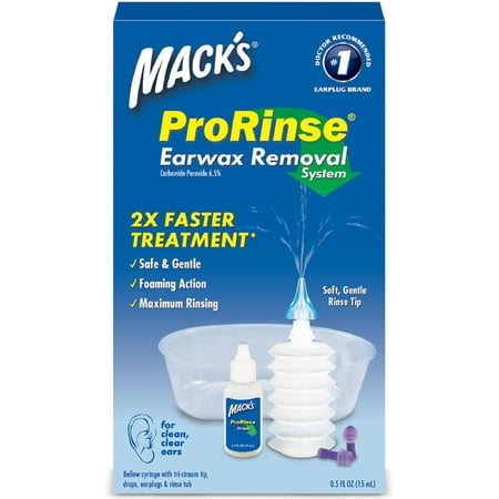 McKeon Products Macks Pro Rinse Earwax Removal System, 1 ea