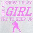 thumbnail image 3 of CafePress - Hockey Like A Girl Sweatshirt - Crew Neck Sweatshirt, 3 of 4
