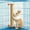 H, variant on Cififendec Cage Mount Sisal Cat Scratching Post, 11.81"×2.36", Hanging Vertical Nail Trim Toy for Bunny Kitten Claw Sharpening Behavior Control
