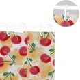 thumbnail image 5 of FREEAMG Red Cherry Shower Curtain Waterproof Fabric Shower Curtains for Bathroom Decoration Curtain with 12 Hooks 60x72 Inch, 5 of 6