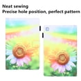thumbnail image 4 of Allytech Galaxy Tab A8 Case 10.5" X200 X205 X207 Case, Slim Fit Full Body Protection Flip Kickstand Auto Sleep Wake Case for Girls Women Cover for Samsung Galaxy Tab A8 10.5" SM-X200 - Sunflower, 4 of 5