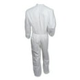 thumbnail image 3 of Ansell KCC 46105 A30 Elastic-Back and Cuff Coveralls - Double Extra Large, White (25/Carton), 3 of 6