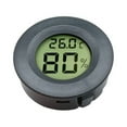 thumbnail image 1 of Methold Termómetro integrado Medidor de temperatura LCD Botón impermeable Medidor de Plástico Entrega rápida Accesorios para Electrónica Negro, 1 of 6