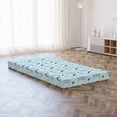thumbnail image 5 of Nautical Foldable Mattress, Waves Dolphins Starfish, 74.8" x 39.4", Pale Blue Pale Blue, by Ambesonne, 5 of 6