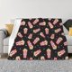 thumbnail image 1 of Fotbe Popcorn Manta de Franela con Estampado, Manta Ultrasuave para Cama, Sofá, Auto, Hipoalergénica y Antibolitas-50"x40", 1 of 6