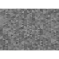 thumbnail image 1 of Ahgly Company Indoor Rectangle Patterned Carbon Gray Area Rugs, 7' x 10', 1 of 6