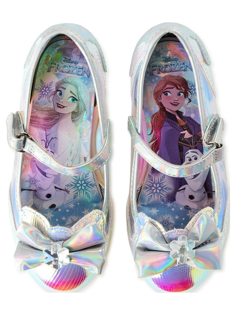 Disney Frozen Toddler Girl Low Heel Dress Up Shoes