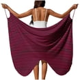 thumbnail image 2 of Women's Swim Cover Up Wrap Sarong with Sheer Fabric and Plus Size Fit for Beach and Casual, 2 of 9