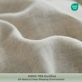thumbnail image 3 of TOSMO 100% Linen Duvet Cover Set with Button Closure, 3 Pieces (1 Duvet Cover with 2 Pillowcases), Soft Breathable Durable Farmhouse Bedding, 3 of 6