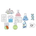 thumbnail image 1 of 11 Piezas de Dibujos Animados Científico Broche Alfileres Aleación Solapa Pin Insignia Macarena Broches, 1 of 8