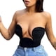 thumbnail image 4 of Txlixc Blusa cilíndrica para mujeres, blusa de cintura de color sólido sin tirantes y sin mangas Txlixc chic, 4 of 5
