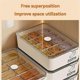thumbnail image 4 of Large Capacity Dustproof Storage Box for Underwear and Socks Organizer Storage Box with A Lid, 4 of 5