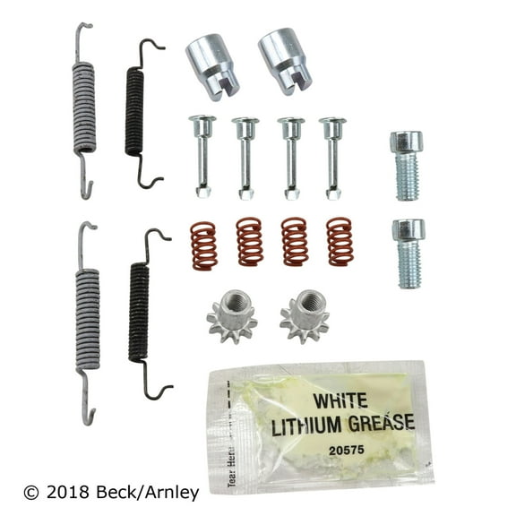 BeckArnley 084-1829 Emergency Brake Shoe Hardware Kit