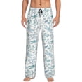 thumbnail image 1 of Balery Dragonfly Pantalones de pijama para hombre, pijama ultraligero, pantalón de descanso-3X-Large, 1 of 6