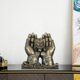 thumbnail image 3 of Estatua de figura religiosa creativa, accesorios de decoración de cafetería de escritorio de hotel Mano tenencia cristo, 3 of 9