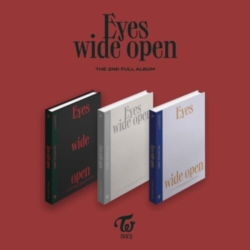 Twice Eyes Wide Open Random Cover Incl pg Photobook Message Card Lyric Folded Poster Diy Sticker 5pc Photocard Cd Walmart Com Walmart Com