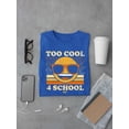thumbnail image 3 of Too Cool 4 School - Retro Emoji Sunglasses Graphic Men's T-shirt, 3 of 4
