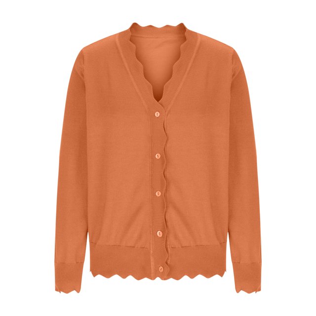 Erwazi Cardigans pour Femmes Automne Tendance à Boutons, Ouvert à l'Avant, Cardigans Légers