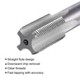 thumbnail image 3 of Unique Bargains M16 x 1.25 Left Hand High Speed Steel Machine 4 Straight Flutes Thread Tap, 3 of 6