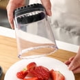 thumbnail image 3 of Cortador Tazas Frutas, Verduras Speed ​​​​​​Fruit Slicer Cortador Verduras Acero Inoxidable Gadget Cocina Cortador Frutas Con Placa De Empuje Para Plátano Fresa Huevo Gadget, 3 of 7