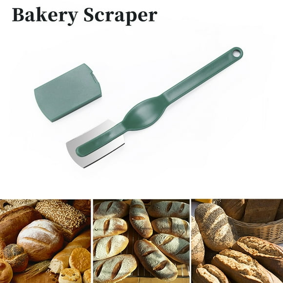 Hicess Bread Arc Curved Knife Slicer with Ergonomic Handle Food Grade Ultralight Bakery Scraper Bread Lame Tool Kitchen Supplies