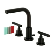 Fauceture FSC8955CKL Kaiser Widespread Bathroom Faucet with Pop-Up Drain, Oil Rubbed Bronze