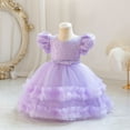 thumbnail image 4 of IROINNID Toddler Girl Party Princess Dress Sleeveless Long Dress 18M, 4 of 6
