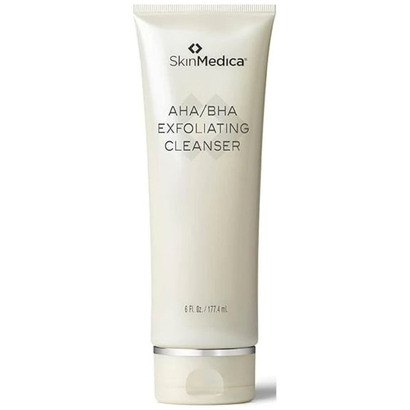 SkinMedica AHA/BHA Exfoliating Cleanser - Gently Scrub Away Dead Skin with Exfoliating Fash Wash Cleanser, Improving the Appearance of Skin Tone and Texture, 6 Fl Oz