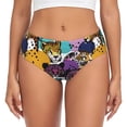 thumbnail image 1 of Balery Retro Panther Ropa Interior de Algodón para Mujer con Dibujo – Braguitas Cómodas y Elásticas, Estilo Clásico-Medium, 1 of 6