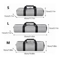 thumbnail image 3 of Tripod Protections Bag Abrasion Resistant Oxford Durability Ensuring Equipment Safety During Travel grey, 3 of 4