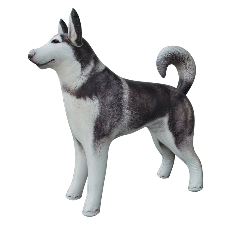 Inflatable Husky Dalmatian Dog Animal Toy Party Gift Kids (HUSKY+
