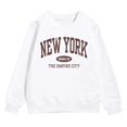 thumbnail image 4 of Gubotare Girls Sweatshirt Infant Toddler Baby Girl Pullover Sweatshirt Girl Long Sleeve Shirts Tops Winter Fall Casual Clothes 5T(White, 5 Years), 4 of 4