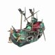 thumbnail image 1 of Aquarium Ornament Wreck Boat Sunk Ship Air Split Shipwreck Fish Tank Cave Decor, 1 of 5