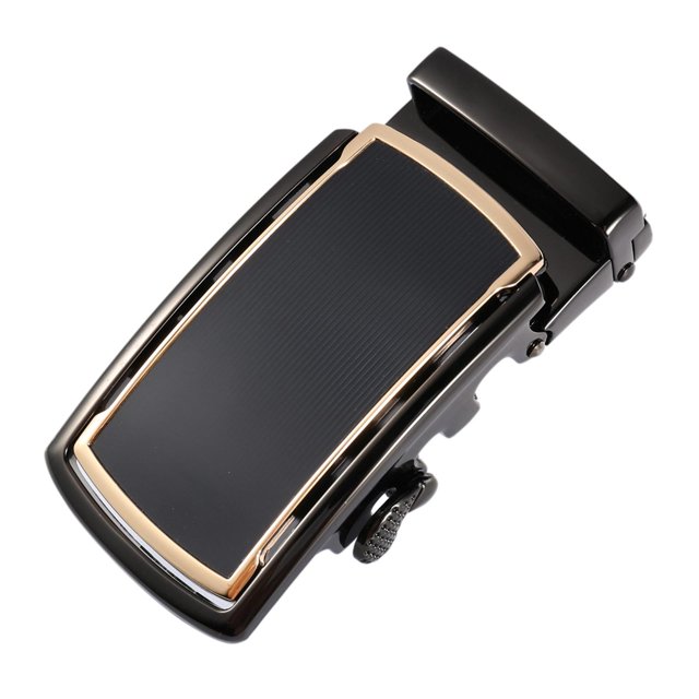 Hebilla de cinturón Hombres Accesorios de trabajo Automático Metal para cinturones de cuero Correa de cuero parte inferior del imán Yuyangstore hebillas de cinturón de los hombres