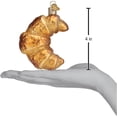 thumbnail image 3 of Old World Christmas 3.50In Croissant, Glass, Ornament French Pastry 32621, 3 of 4