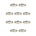 thumbnail image 3 of Sonducket magnética ajustable de aleación para hombres, texturizada con circulación mejorada de dragón, regalo dorado y plateado Oro y plata 10Conjunto, 3 of 6