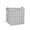 White, variant on 1pc Folding Laundry Basket Rectangular Storage Bin Coating Burlap Storage Box with Handles Large Hamper Collapsible Clothes Toy Basket Bucket Organizer Large Capacity, Gray