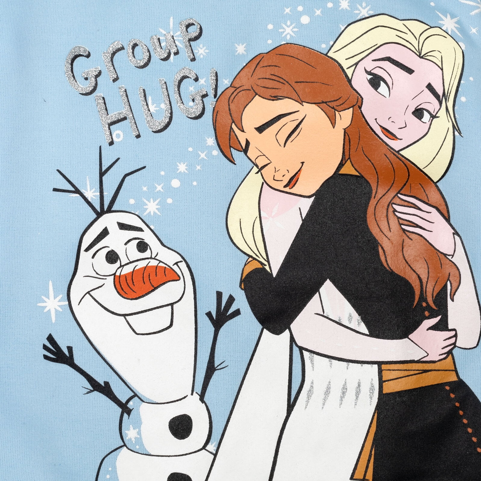 Disney Frozen Elsa Princess Anna Olaf Toddler Girls Pullover Fleece Sweatshirt and Leggings Outfit Set Toddler to Little Kid