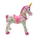 thumbnail image 2 of Unicornio Montable Machuka Blanco con Sonido, 2 of 5