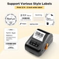 thumbnail image 2 of Rotuladora Bluetooth SUPVAN T50M Pro con 3 cintas negras, 2 of 9