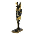 thumbnail image 2 of Large Egyptian God Of The Dead Mummification Anubis With Was Staff Statue 21.5"H, 2 of 4