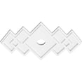 thumbnail image 2 of 20"W x 13 3/8"H x 2"ID x 6 1/4"C x 1"P Zoe Architectural Grade PVC Contemporary Ceiling Medallion, 2 of 11