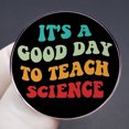 thumbnail image 3 of Brooch Pin Creative Science con solapa de aleación negra, 3 of 3