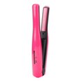 thumbnail image 3 of Plancha de pelo de iones 2 en 1, rizador, placa calefactora de cerámica PTC, estilizador de pelo liso y rizado, color rosa, 3 of 8