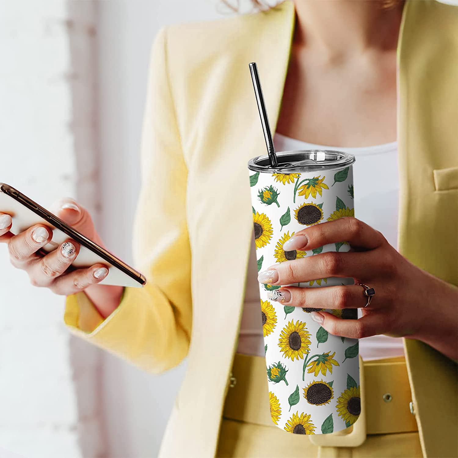 Lemon Mango Cup Straw Toppers set of 3 for Tumbler, Straw Cup – Starbucks  Accessories