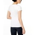 thumbnail image 2 of Maison Jules Womens Tres Chic Basic T-Shirt, 2 of 2