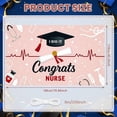thumbnail image 2 of Gold Stars Graduation Banner Graduation Cap Class of 2026 Backdrop Diploma Black Tassel Grad Party Background for Graduation Party Class of 2026 Celebration Commencement Ceremony, 2 of 9