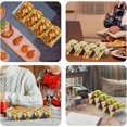 thumbnail image 4 of 4 Compartment Burrito Rack Oven Safe Stainless Steel 304 Burrito Rack 2 Pieces, 4 of 5