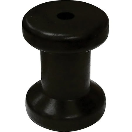 SeaSense 5  Black Rubber Spool Roller for 5/8  Shaft